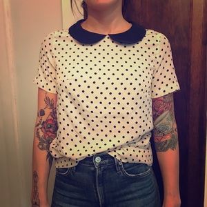 Merona Peter Pan collar blouse